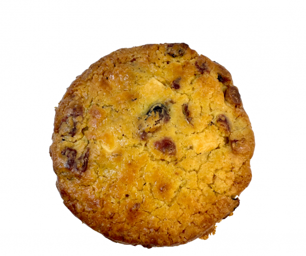Cookie cranberries et chocolat blanc